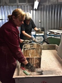 Kurzeme MHP women cleaning parts
