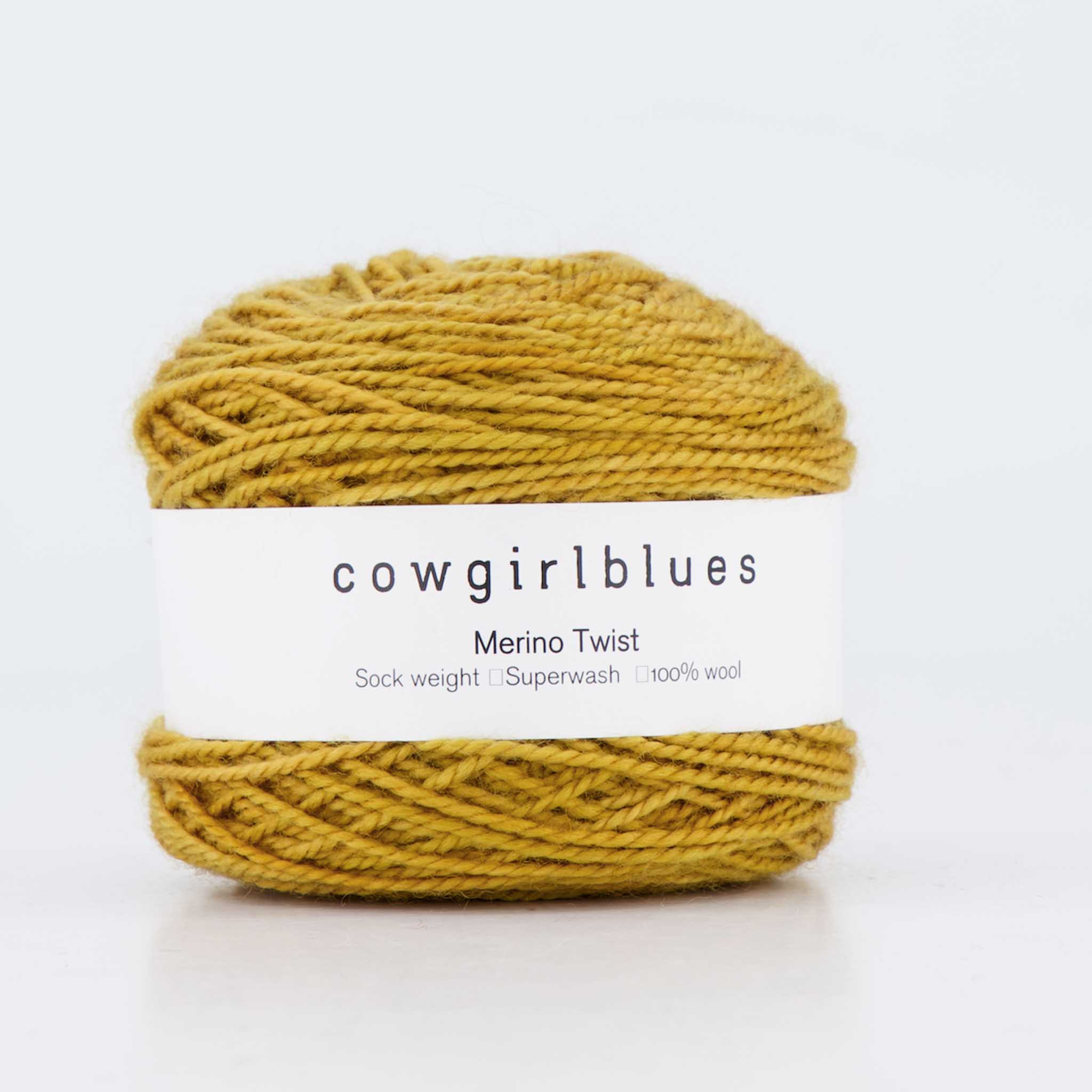 Merino Twist 50g Mustard