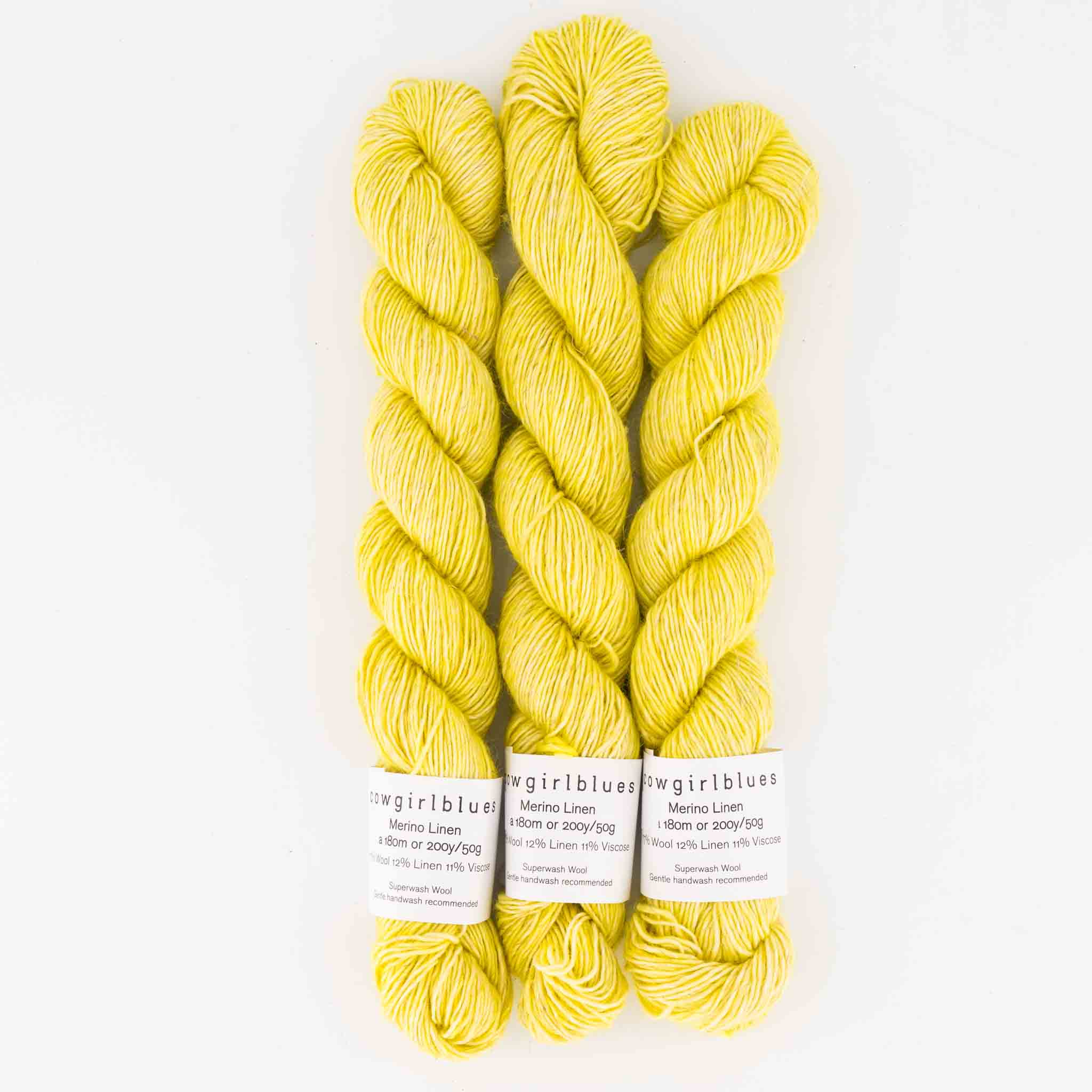 Merino Linen 50g Lemon