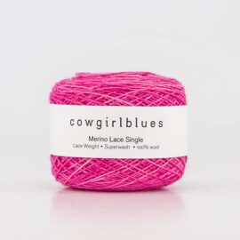 Merino Lace Hot Pink
