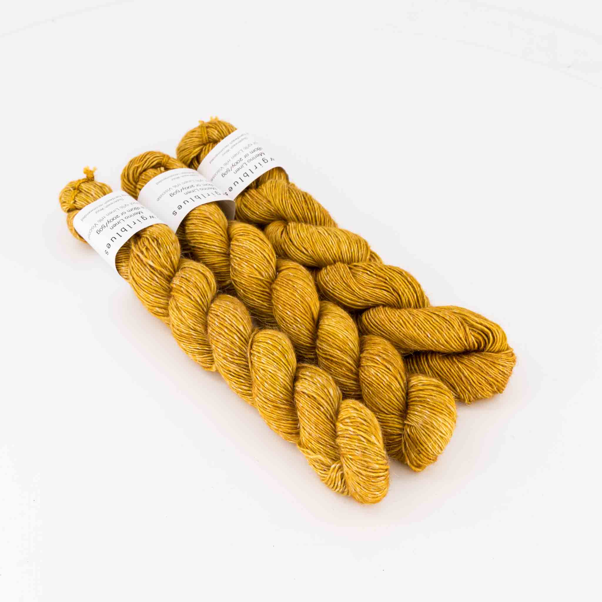 Merino Linen 50g Mustard