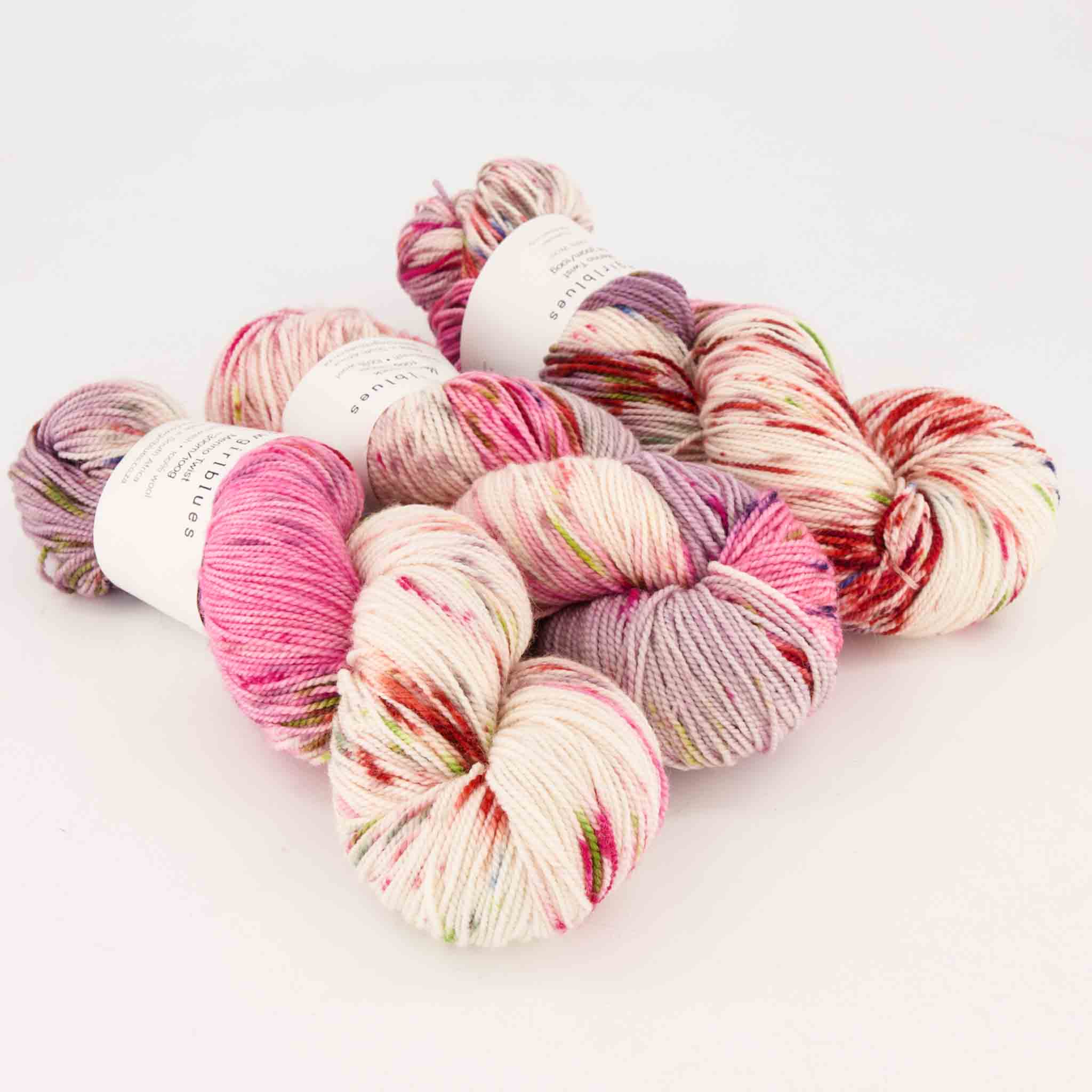 Merino Twist Skein Happy Days