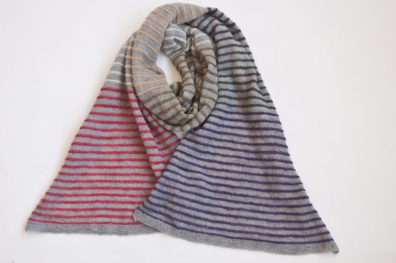 Pin Stripe Scarf Pattern
