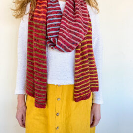 Pin Stripe Scarf Pattern