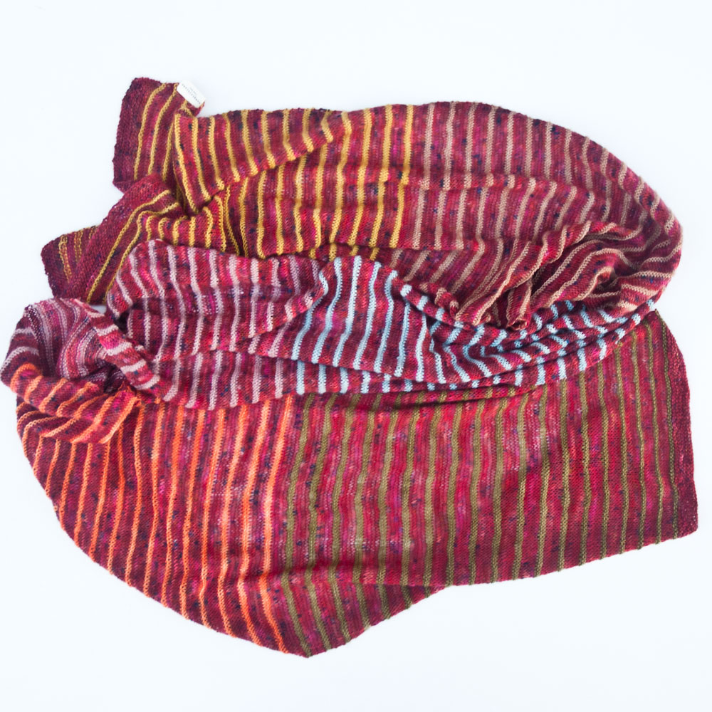 Pin Stripe Scarf Pattern