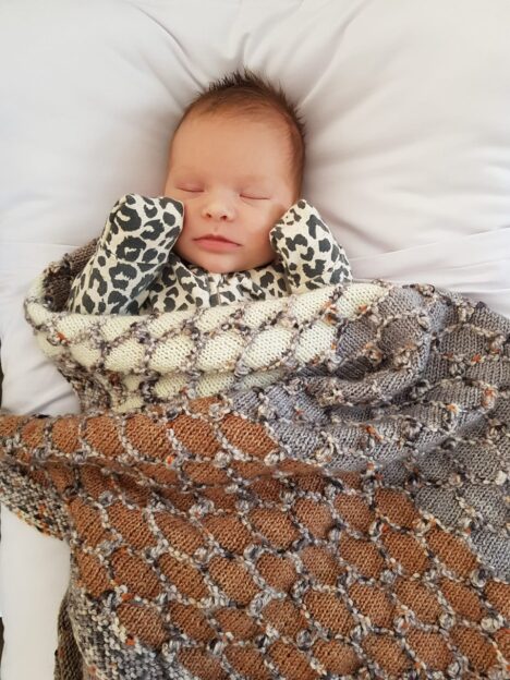 Beehive Blanket Pattern