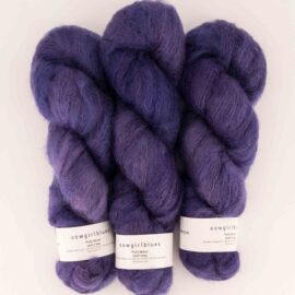 Fluffy Aubergine