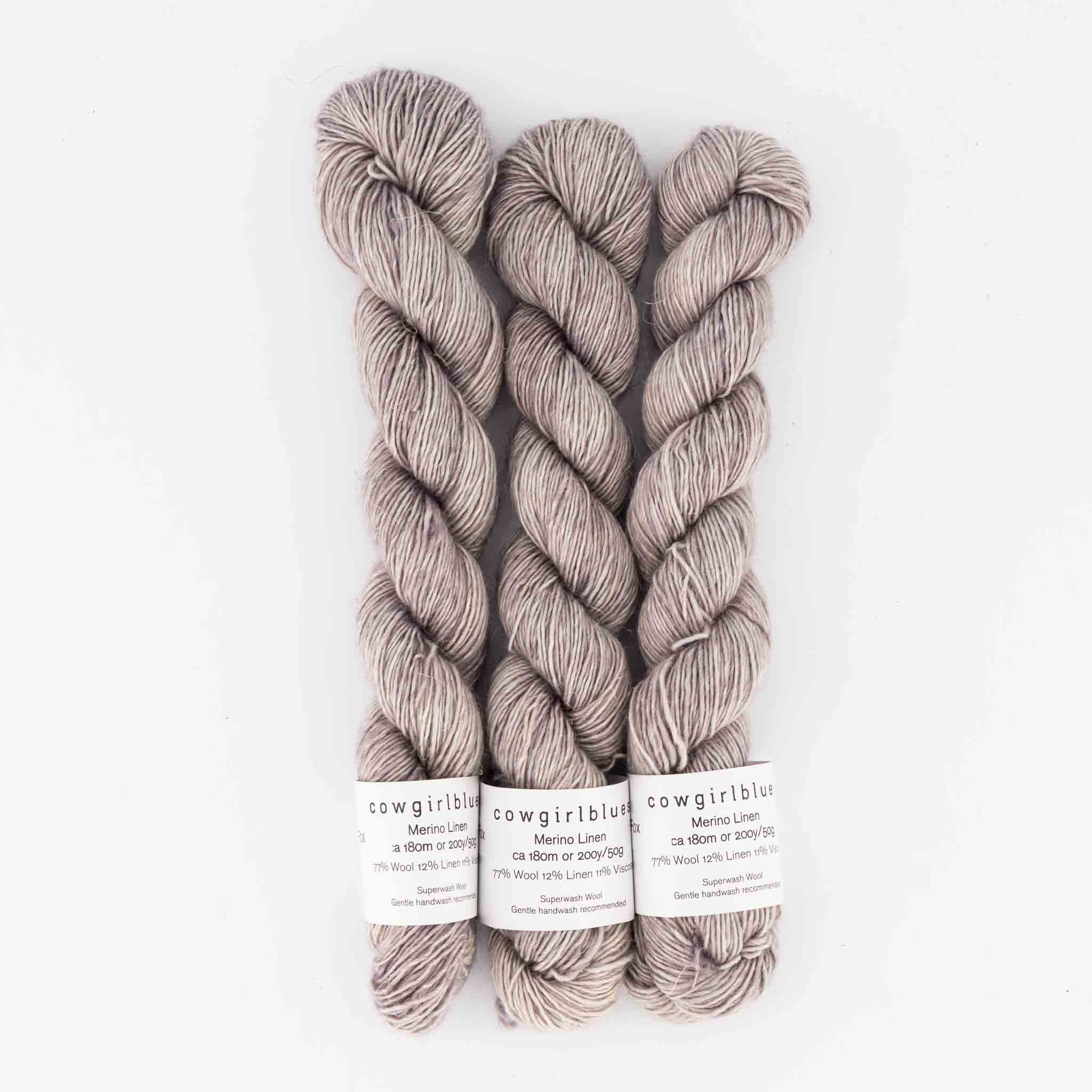 Merino Linen 50g Silver Fox