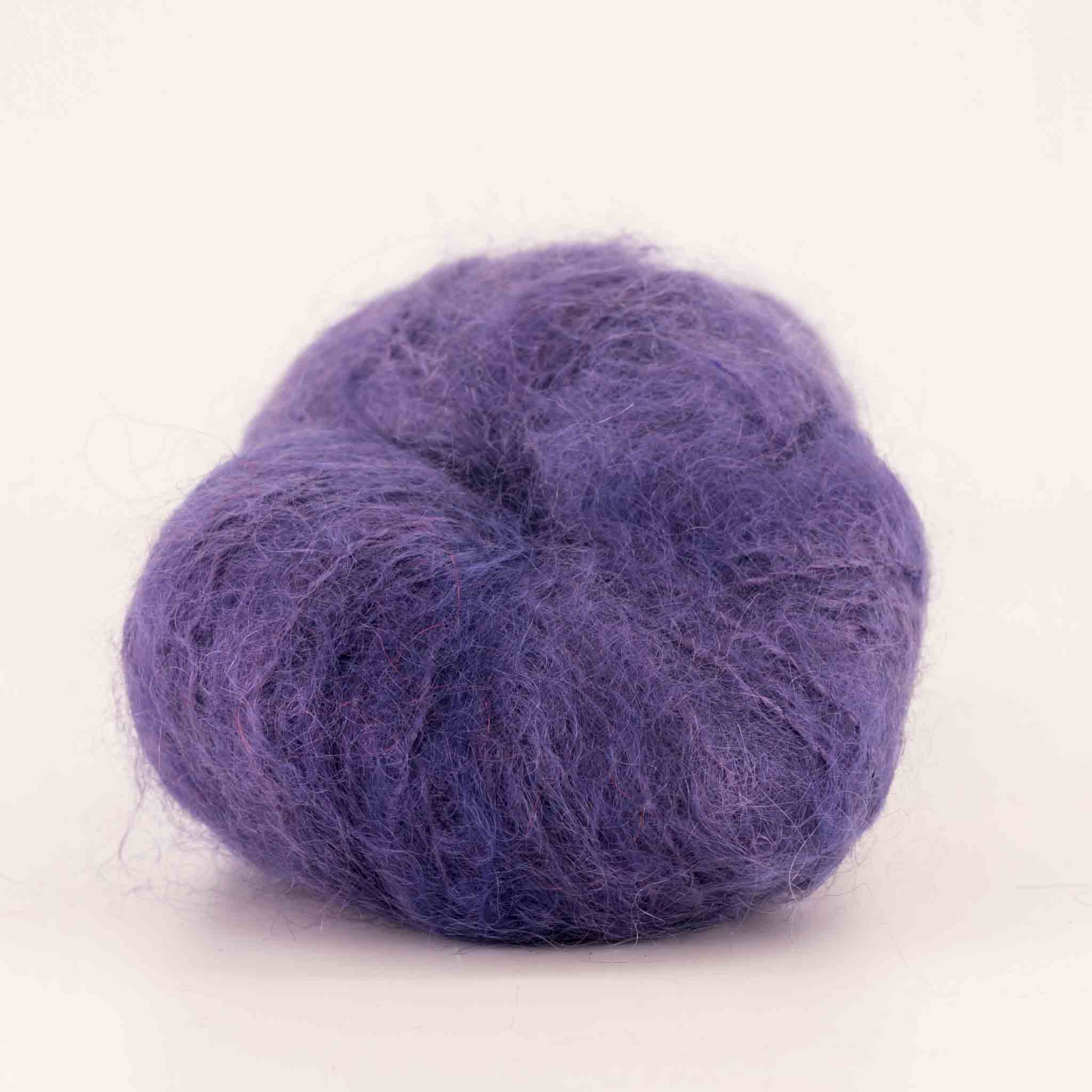 Fluffy Aubergine
