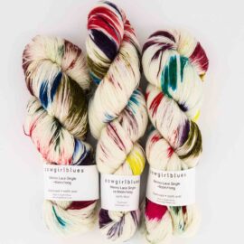 Merino Lace Cape Carnival