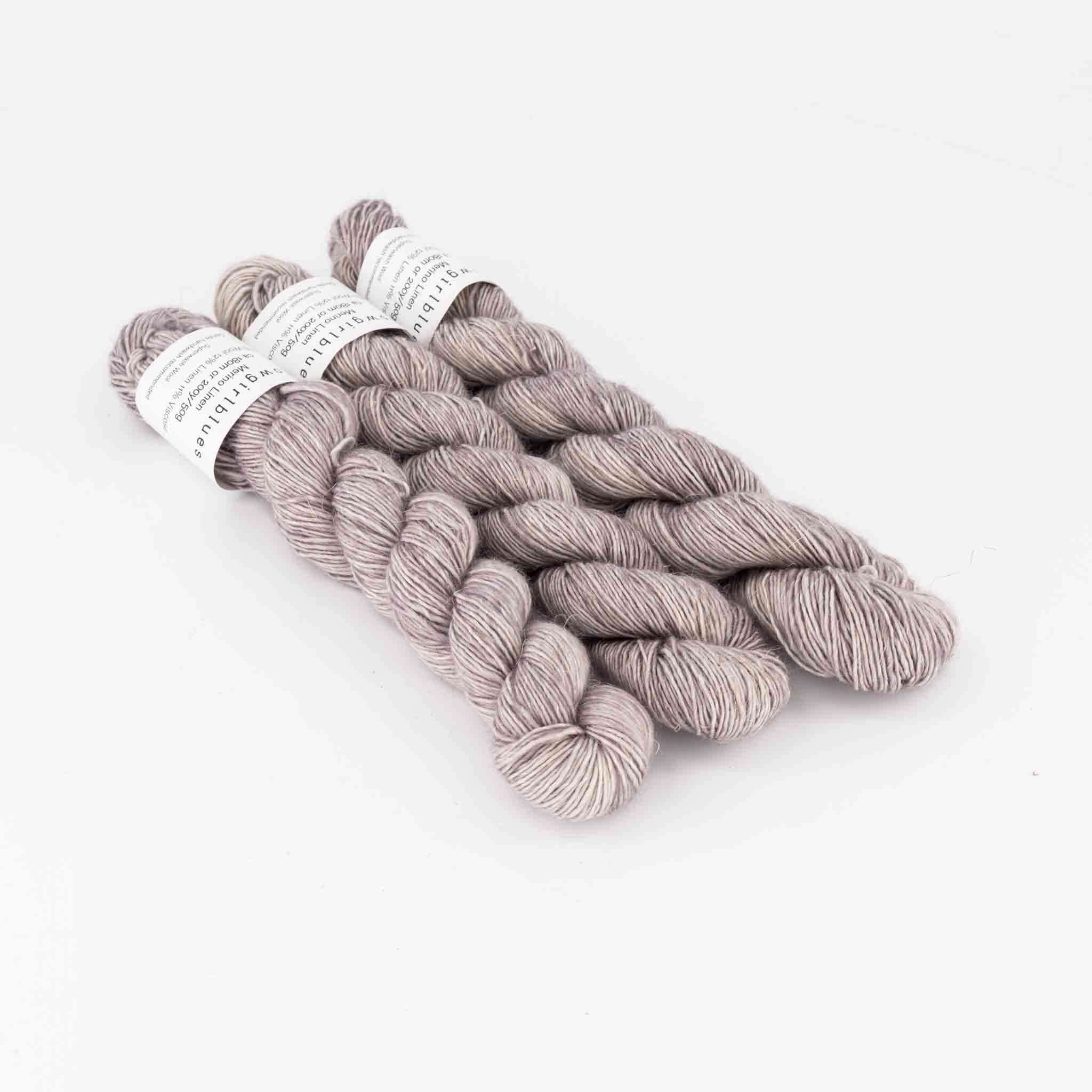 Merino Linen 50g Silver Fox