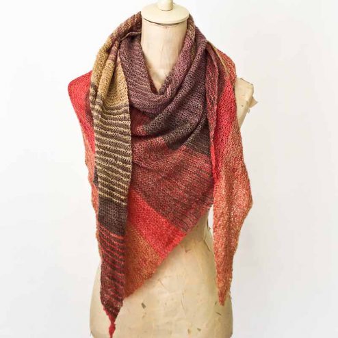 Sideways Shawl Pattern