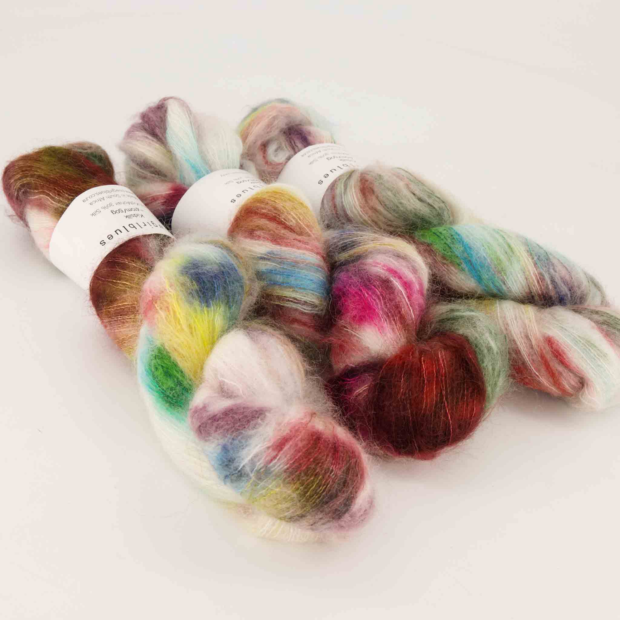 Kidsilk Skein Cape Carnival