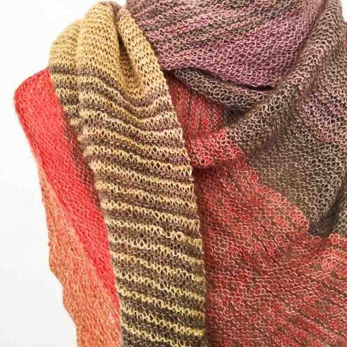 Sideways Shawl Pattern
