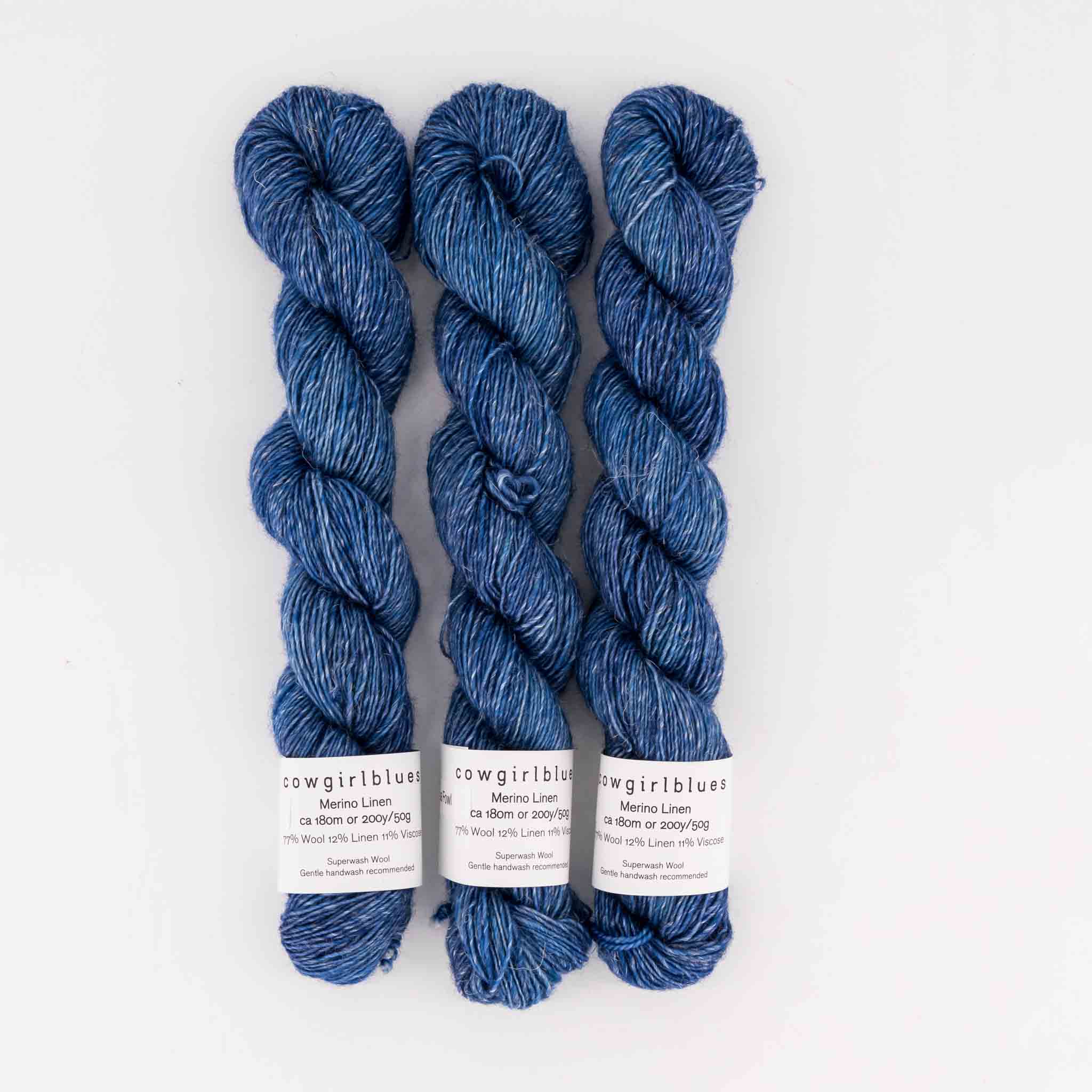 Merino Linen 50g Guinea Fowl