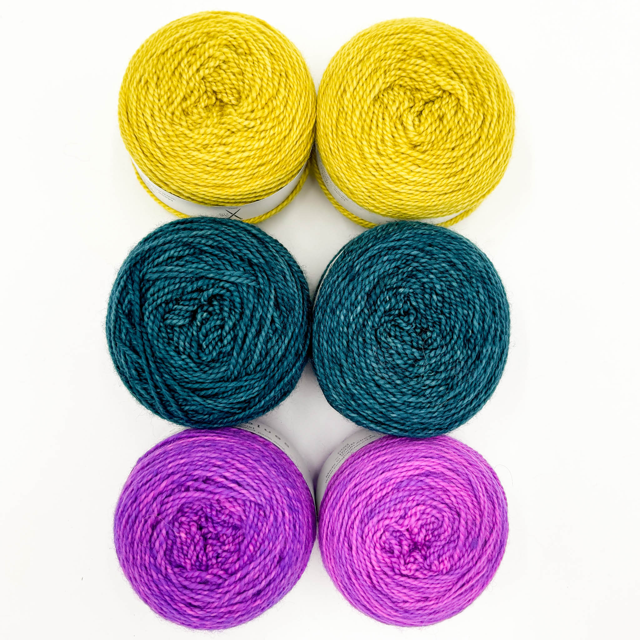 Fuchsia Fichu Shawl Bundle