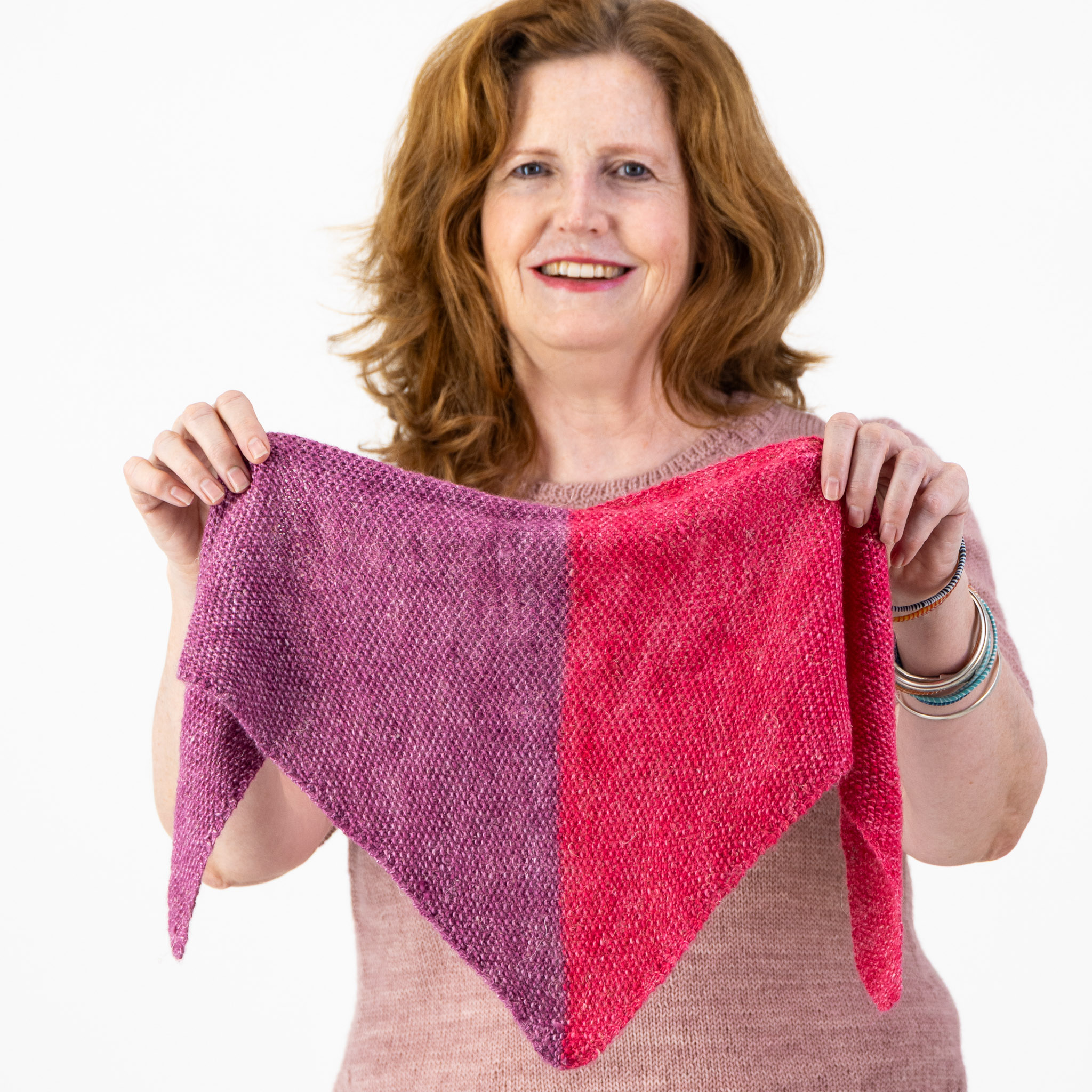 Half and Half Bandana Scarf Pattern