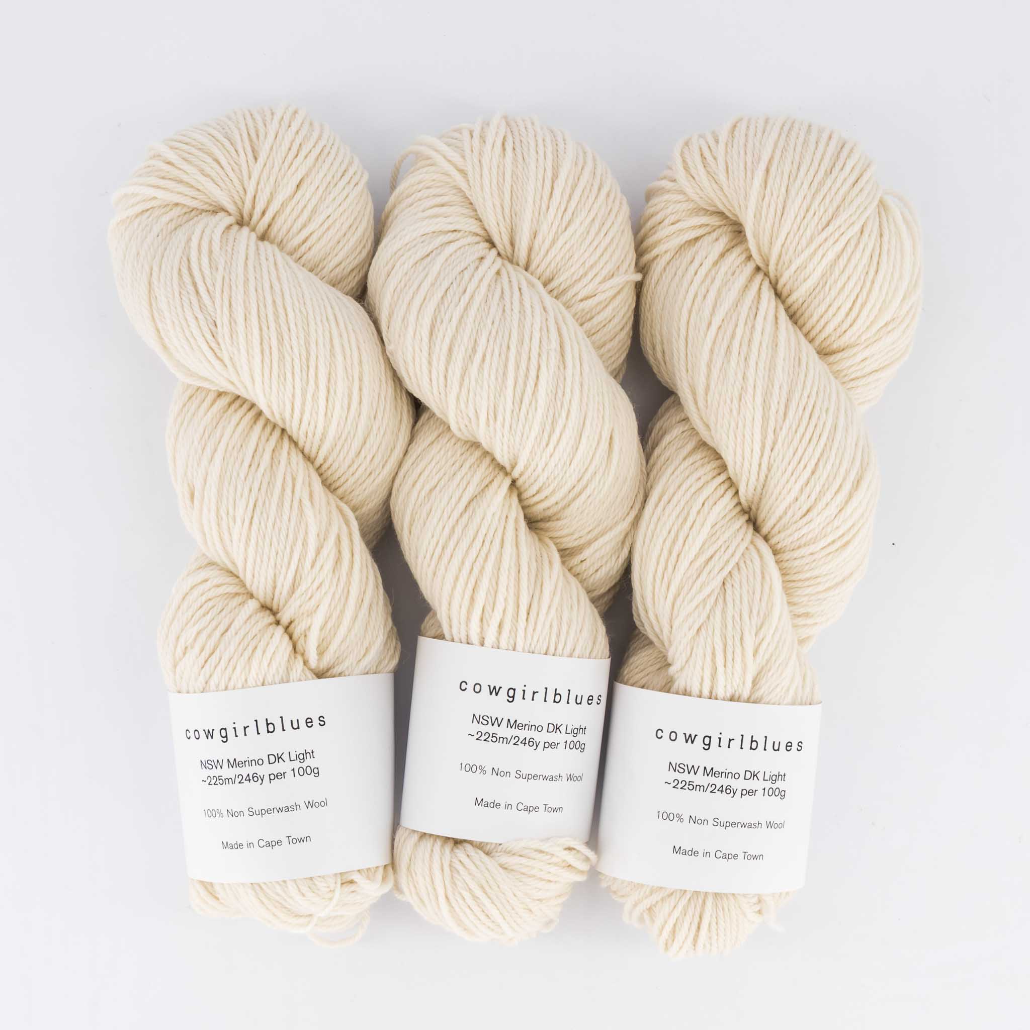 NSW Merino DK 100g Natural