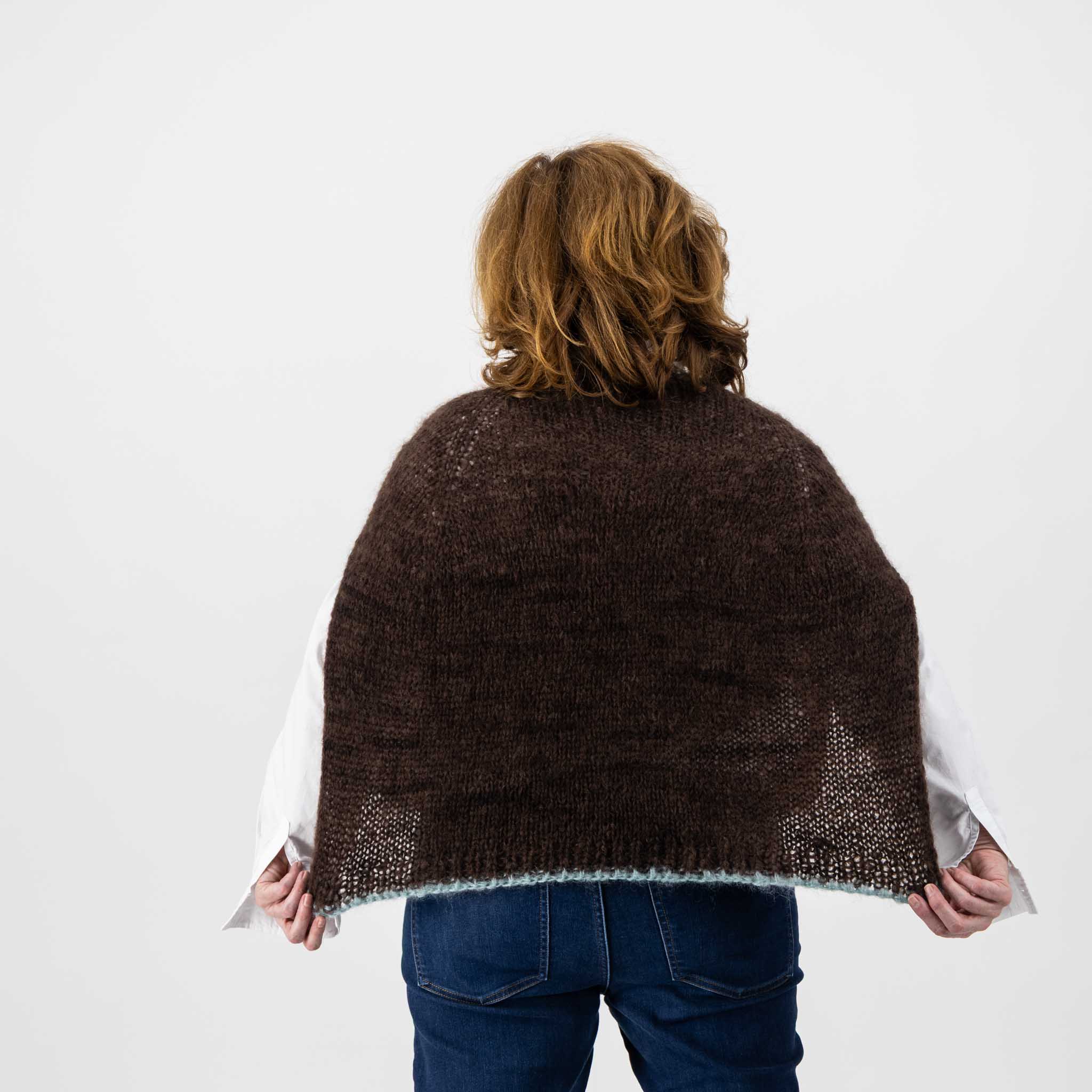Easy Fluffy Poncho
