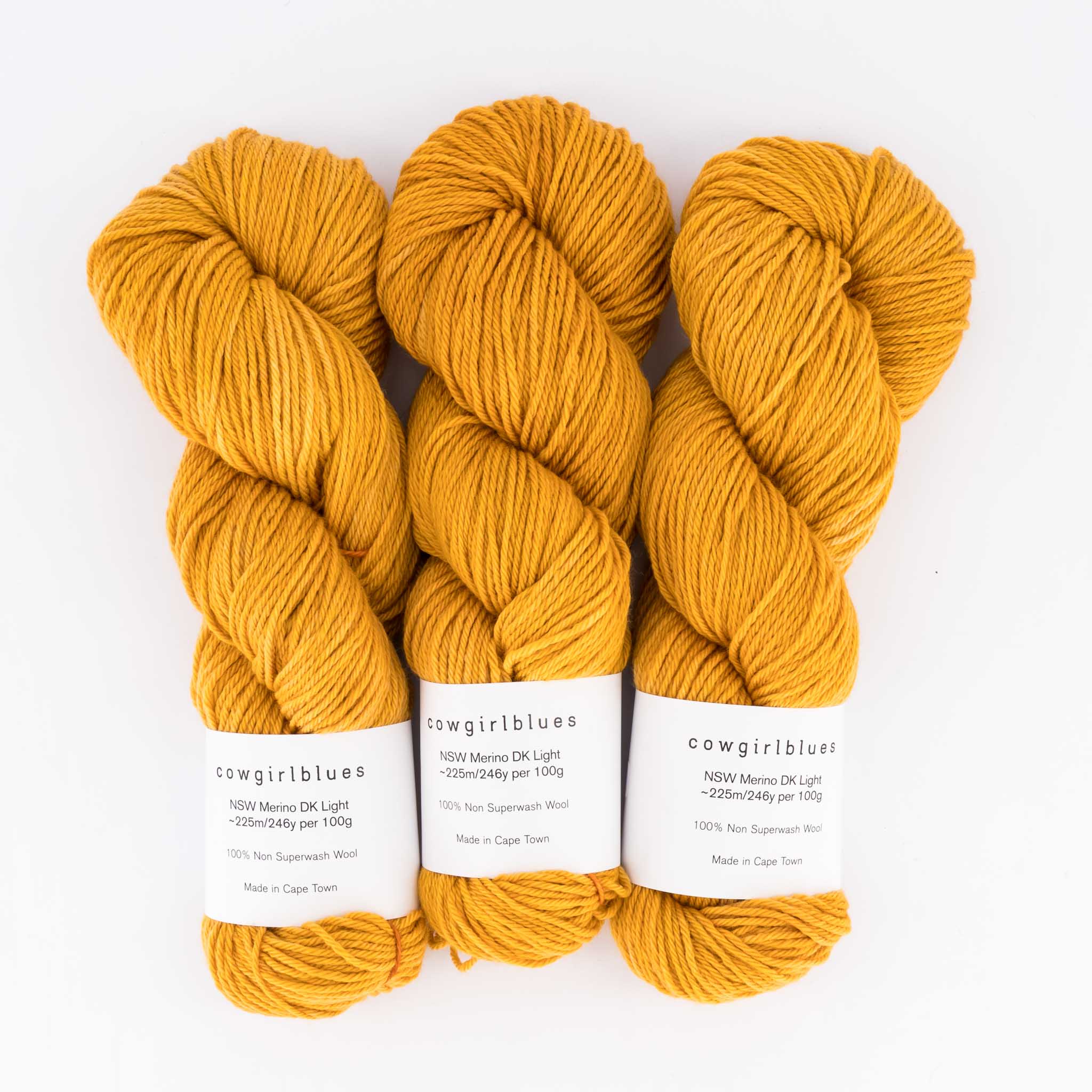 NSW Merino DK 100g Saffron