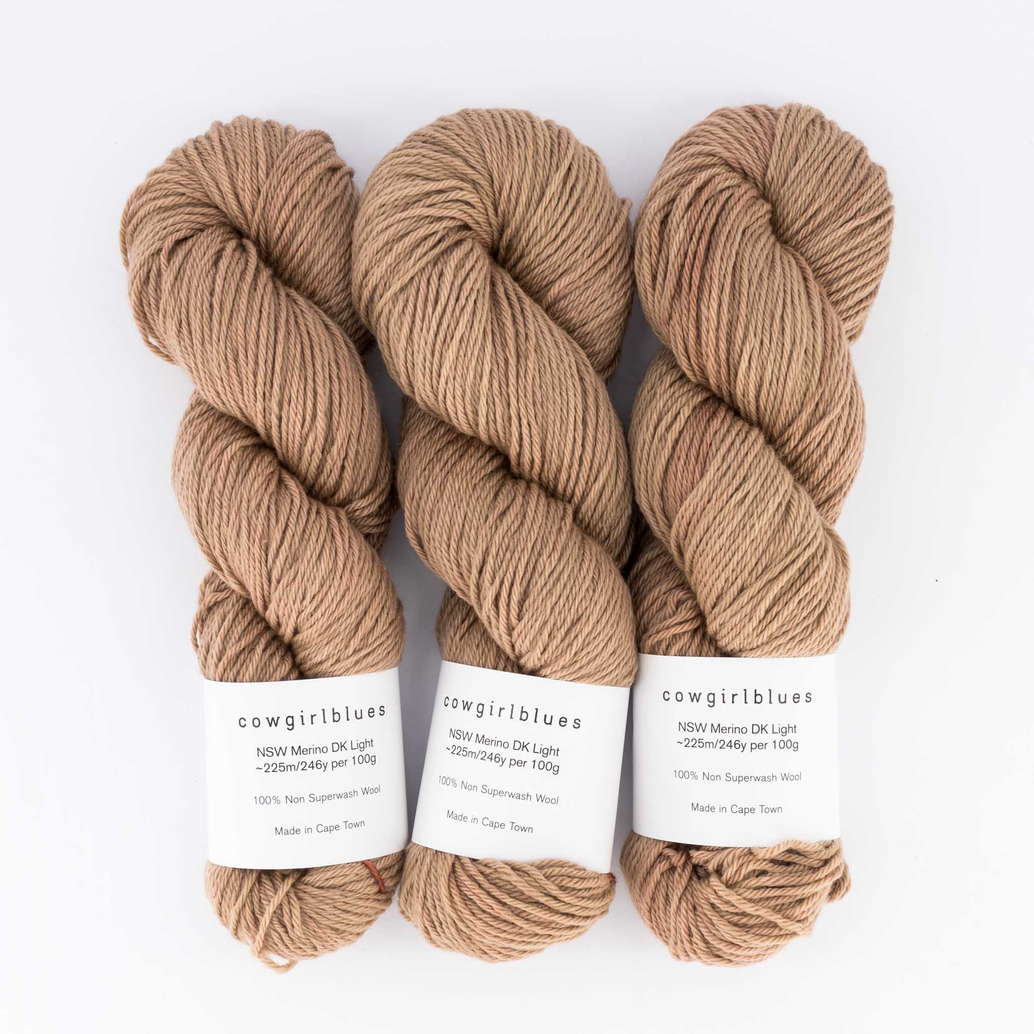 NSW Merino DK 100g Camel