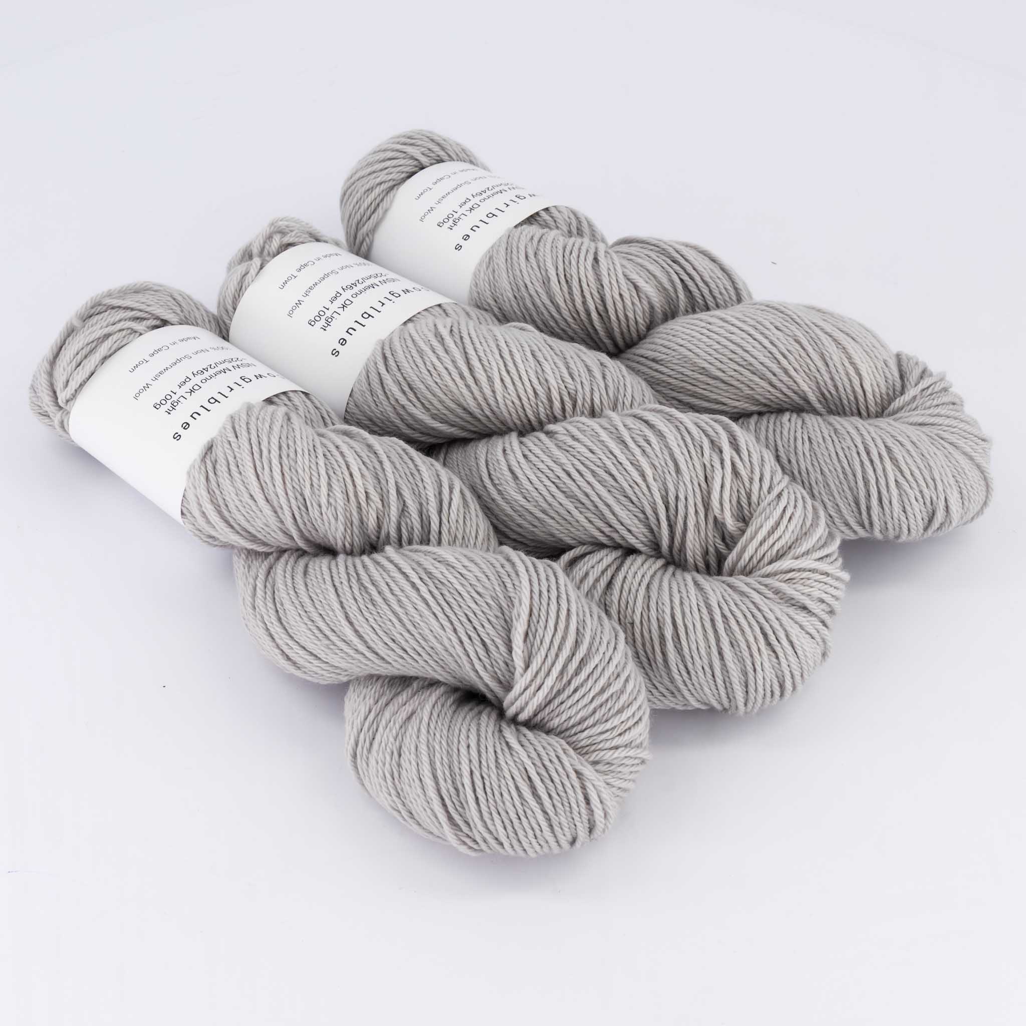NSW Merino DK 100g Silver Fox