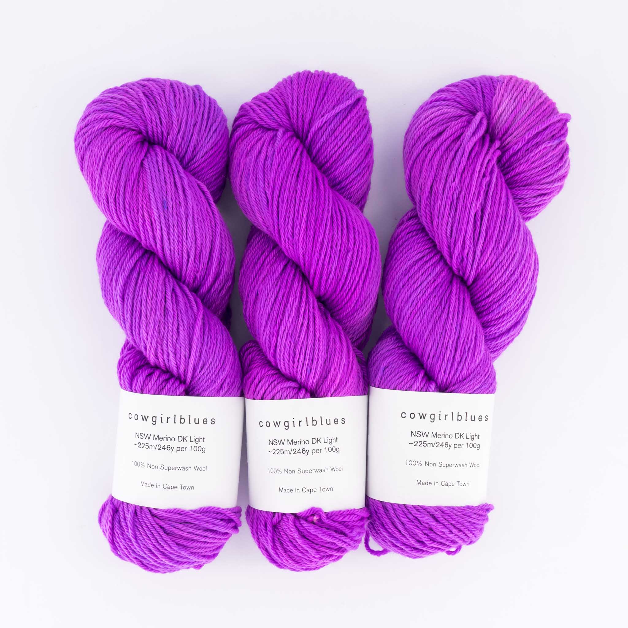 NSW Merino DK 100g African Violet