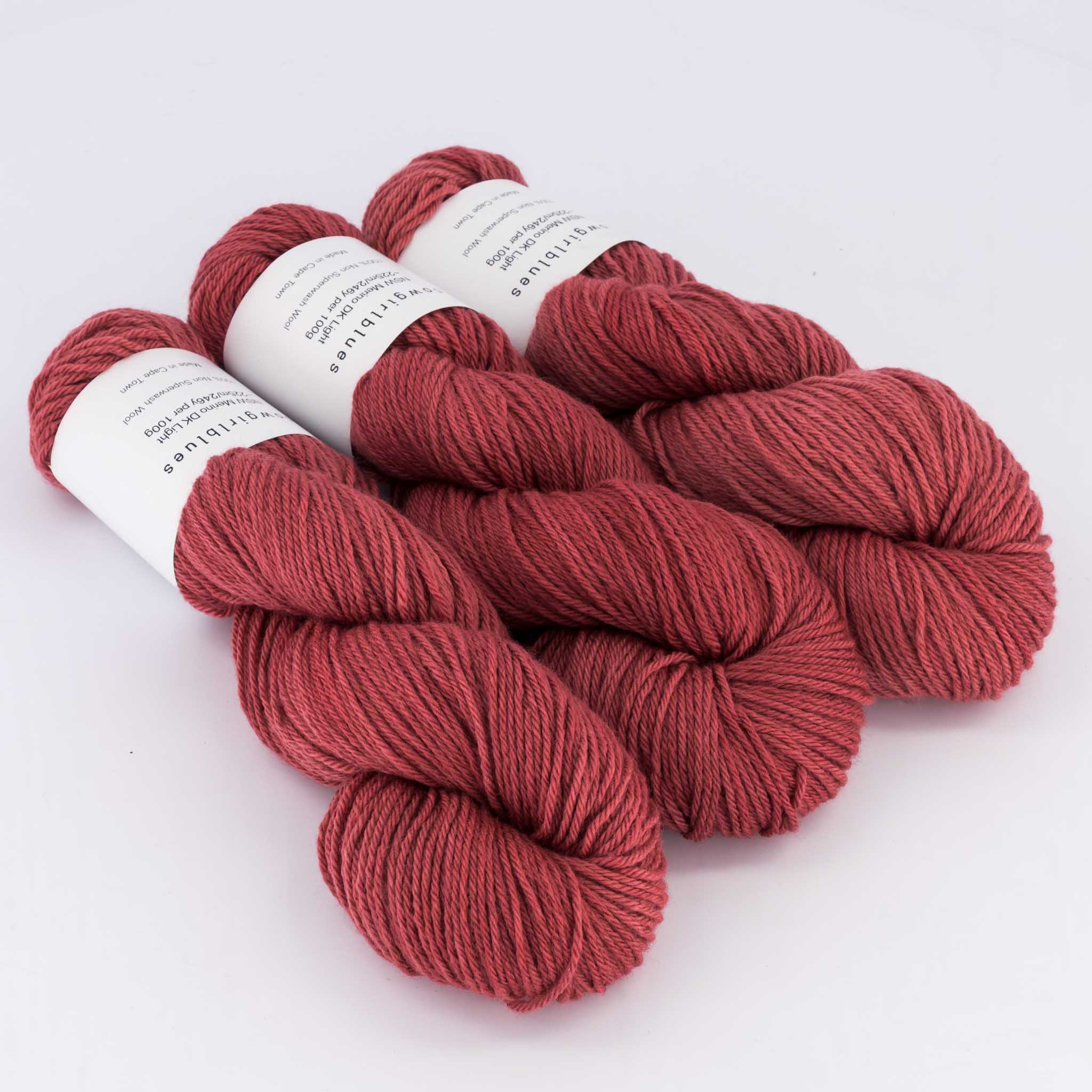 NSW Merino DK 100g Dusty Rose