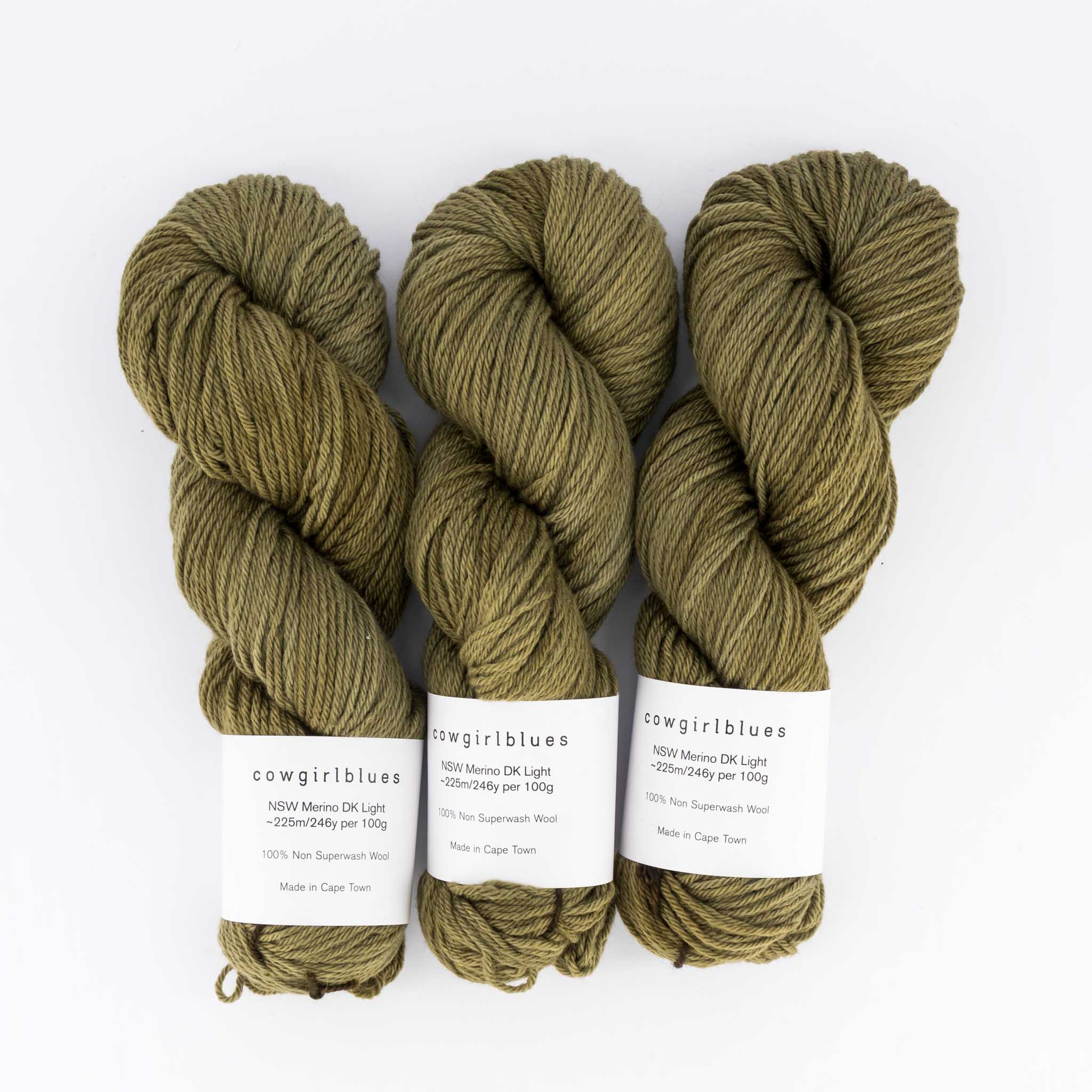 NSW Merino DK 100g Olive