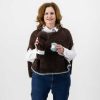 Easy Fluffy Poncho