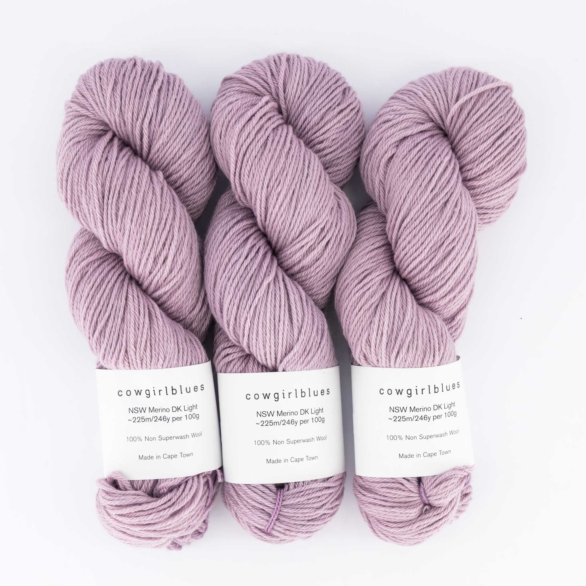 NSW Merino DK 100g Orchid Blush