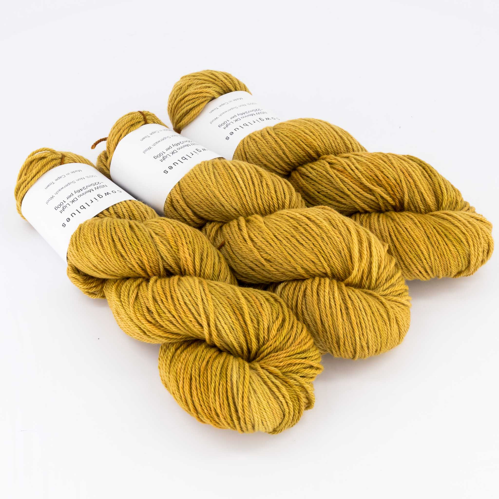 NSW Merino DK 100g Mustard