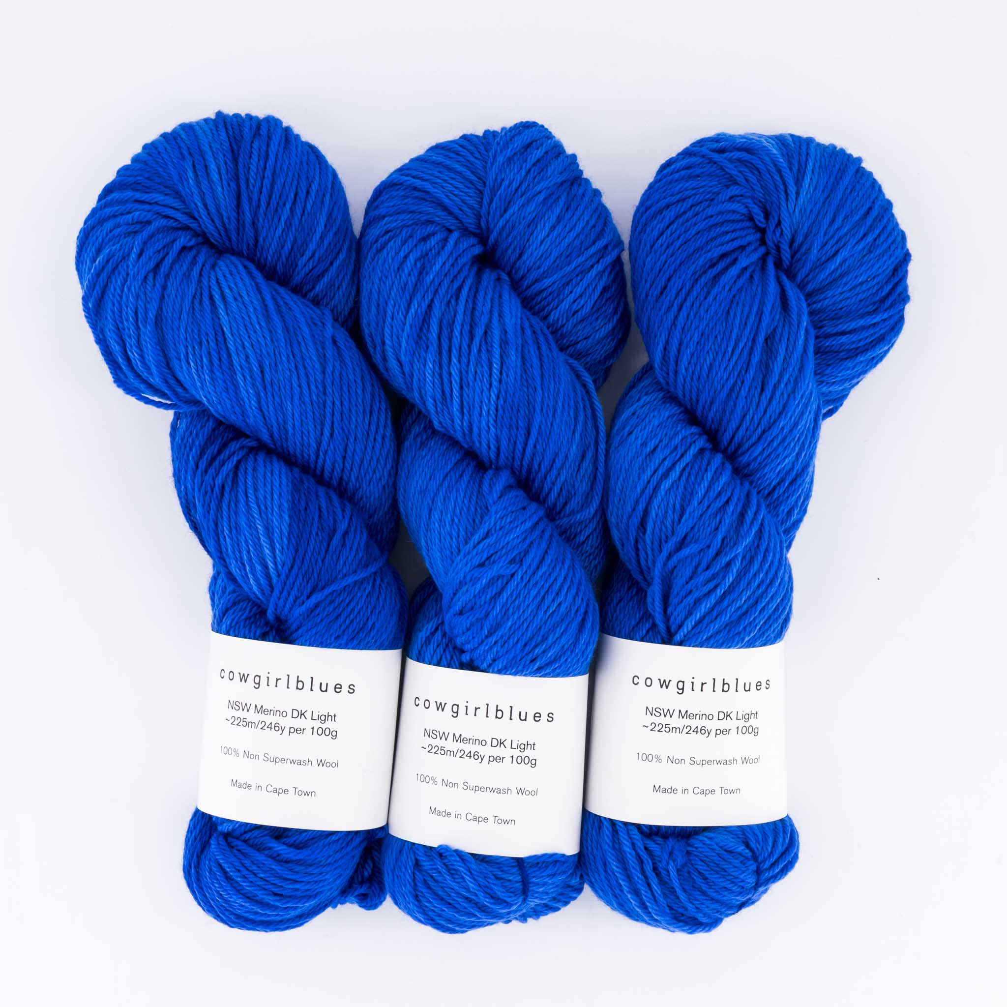 NSW Merino DK 100g Cobalt