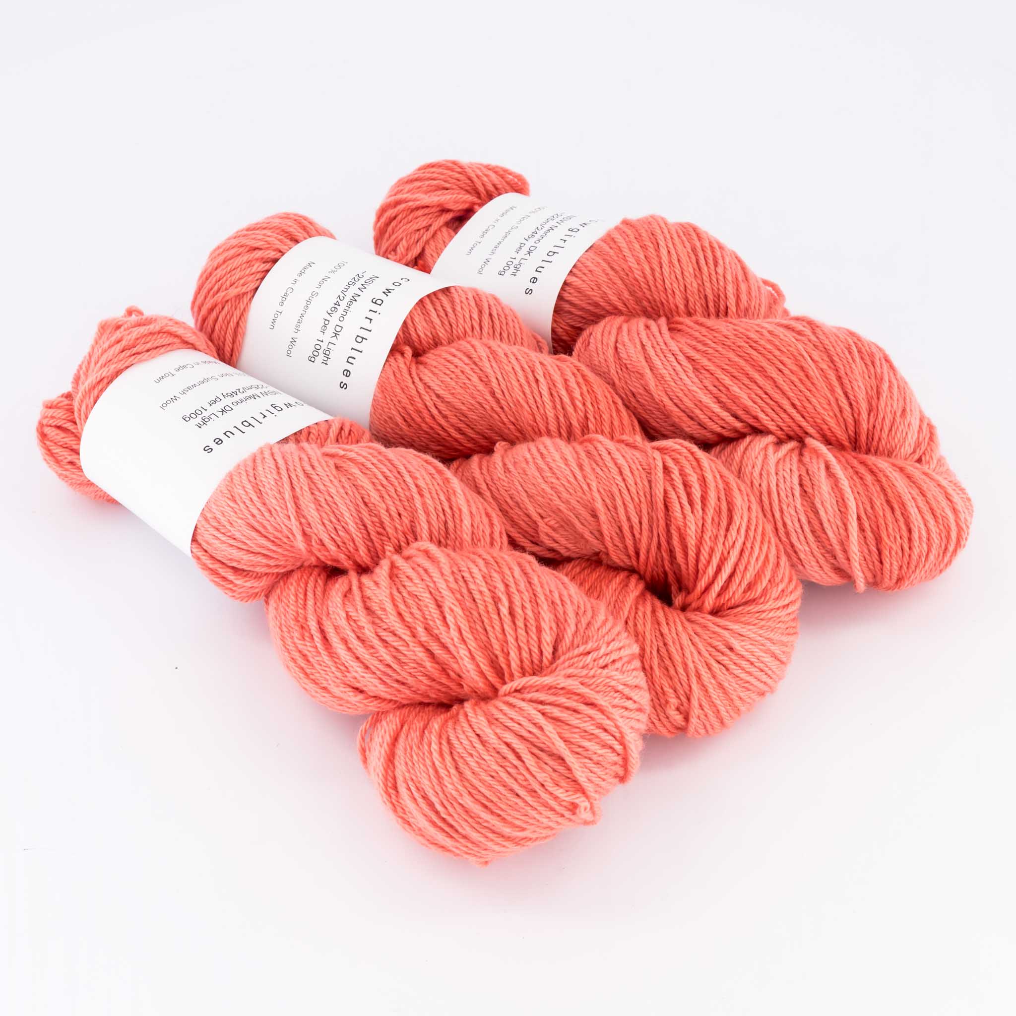 NSW Merino DK 100g Ruby Grapefruit