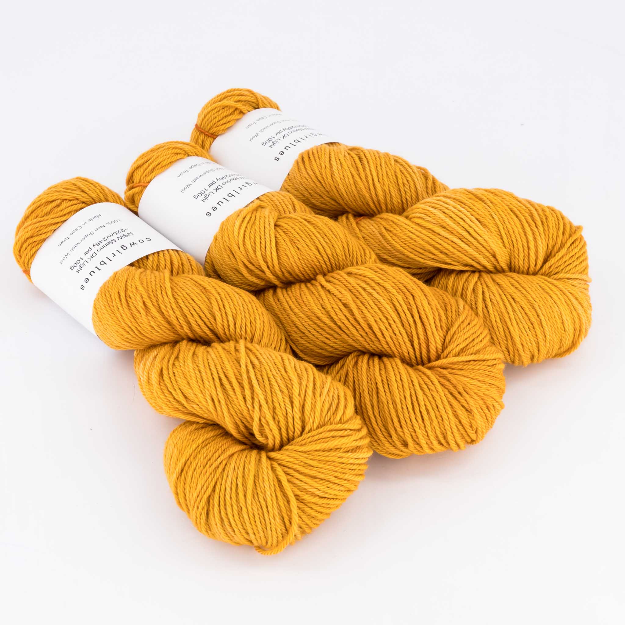 NSW Merino DK 100g Saffron